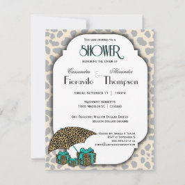 Invitación A La Impresora Leopardo Y A La Ducha Ve