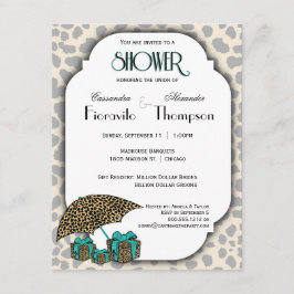 Invitación A La Impresora Leopardo Y A La Ducha Ve