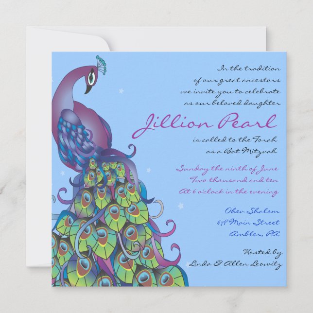 Invitación a la invitación a la fiesta de los anim (Anverso)