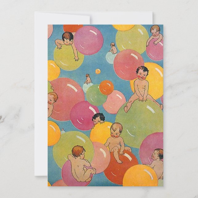 Invitación a la Invitación de Fiesta Baby Shower d (Anverso)