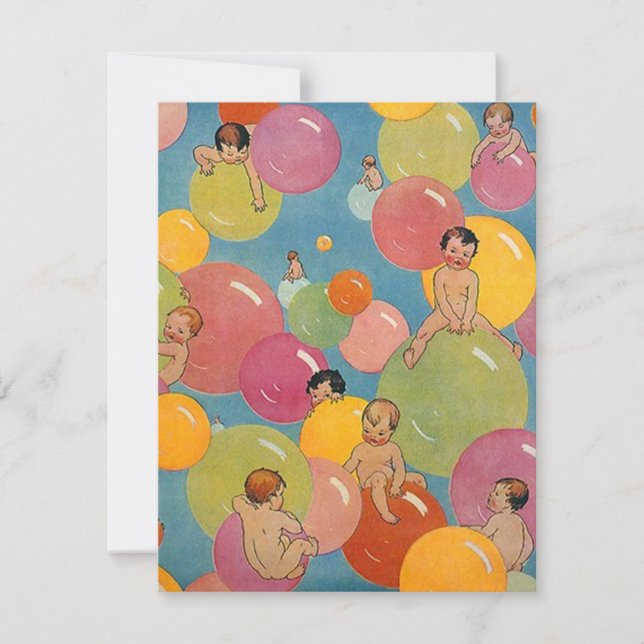 Invitación a la Invitación de Fiesta Baby Shower d (Anverso)