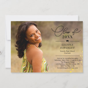 Invitación a la Invitación de graduación de estilo