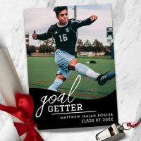 Invitación a la Invitación de graduación de fútbol
