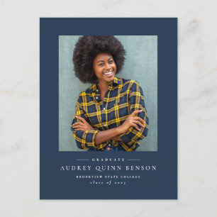 Invitación a la invitación de graduación de la mar