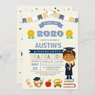 Invitación a la Invitación de graduación escolar i