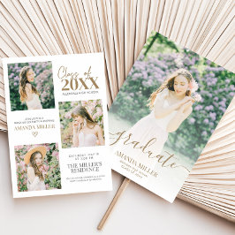 Invitación a la Invitación de graduación fotográfi