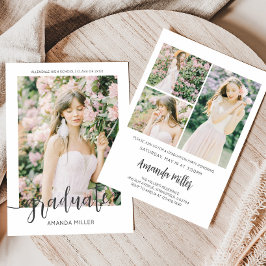 Invitación a la Invitación de graduación moderna