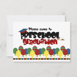 Invitación a la Invitación de graduación preescola