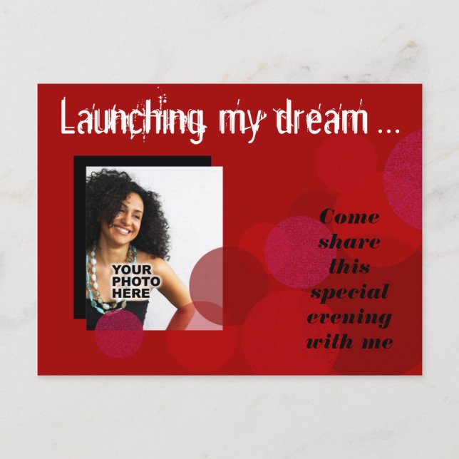 Invitación a la Invitación empresarial de la felic (Anverso)