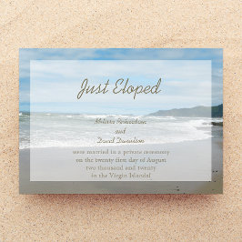 Invitación a la Invitación matrimonial Boda Elopem