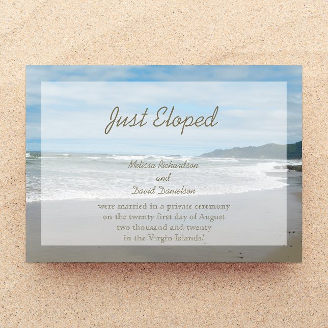 Invitación a la Invitación matrimonial Boda Elopem (Subido por el creador)