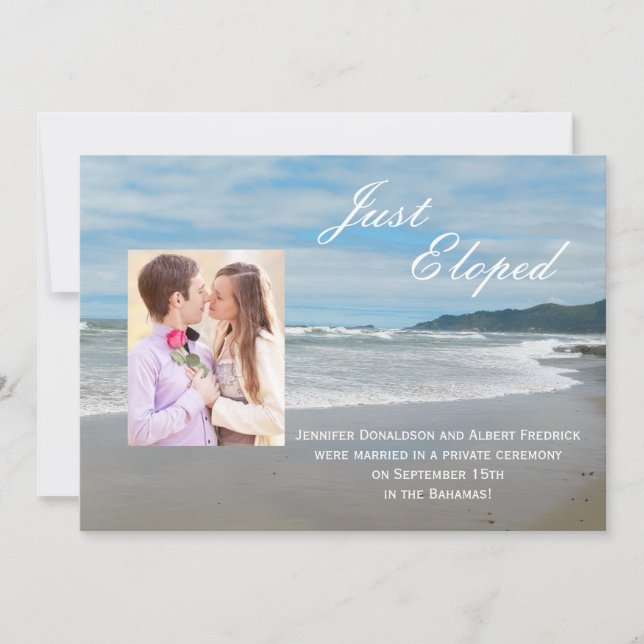 Invitación a la Invitación por matrimonio boda (Anverso)