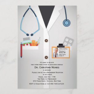 Invitación a la jubilación de fotos del personal m