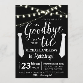 Invitación a la jubilación de hombres