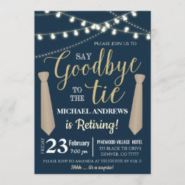 Invitación a la jubilación de hombres