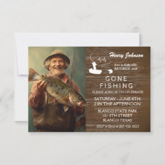 Invitación a la jubilación de la pesca de Personal