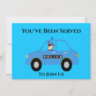Invitación a la jubilación de los oficiales de pol