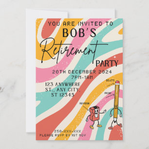 Invitación a la jubilación del equipo antiguo