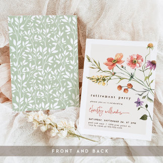 Invitación a la jubilación Fiesta de jardín, Jubil