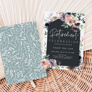 Invitación a la jubilación para mujeres, plantilla