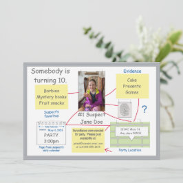 Invitación a la Junta para la resolución de crímen