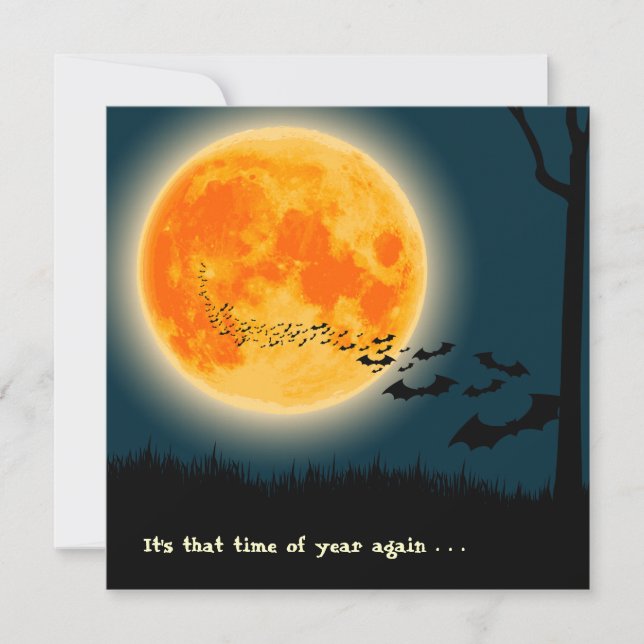 Invitación a la Luna de Cosecha (Anverso)
