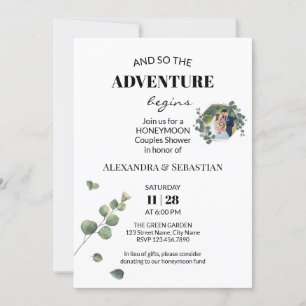 Invitación a la luna de miel Eucalyptus