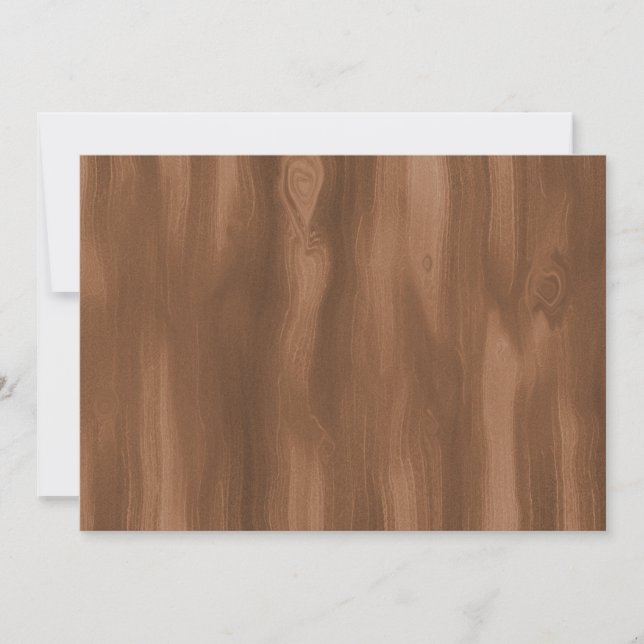 Invitación a la madera (Anverso)