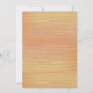 Invitación a la madera de arce lisa
