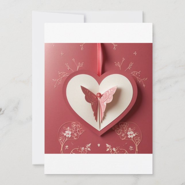 Invitación a la mariposa de amor (Reverso)