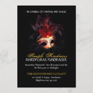 Invitación a la mascarada - Personalizado