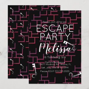 Invitación a la Mazmorra de Cumpleaños de Modern E