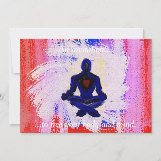 Invitación a la meditación y a la cura (Anverso)