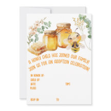 Invitación a la miel de abeja