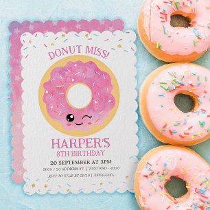 Invitación a la Miss Cumpleaños