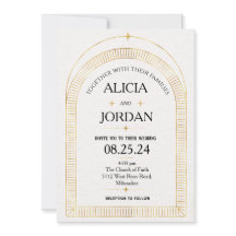 Invitación a la mística de la boda de la astronomí