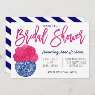 Invitación a la Moda en Chinoiserie con ducha de n