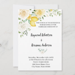 Invitación a la Moda por países Boda de Lemones y