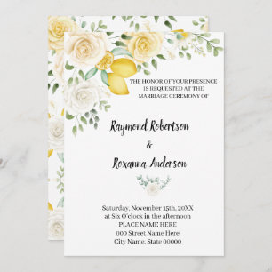 Invitación a la Moda por países Boda de Lemones y 