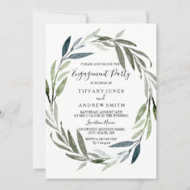 Invitación a la moderna y elegante fiesta de compr