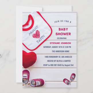 invitación a la morada de la zapata de la ducha de