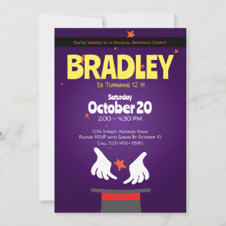 Invitación a la muestra mágica del Fiesta Mágico