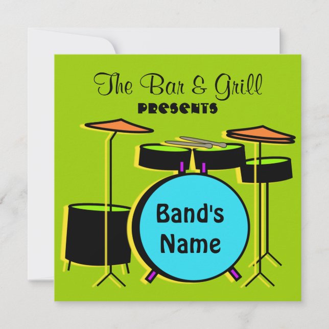 Invitación a la música en directo (Anverso)