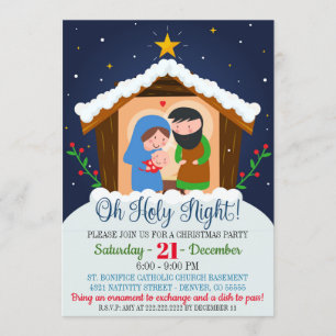 Invitación a la Natividad de los Navidades