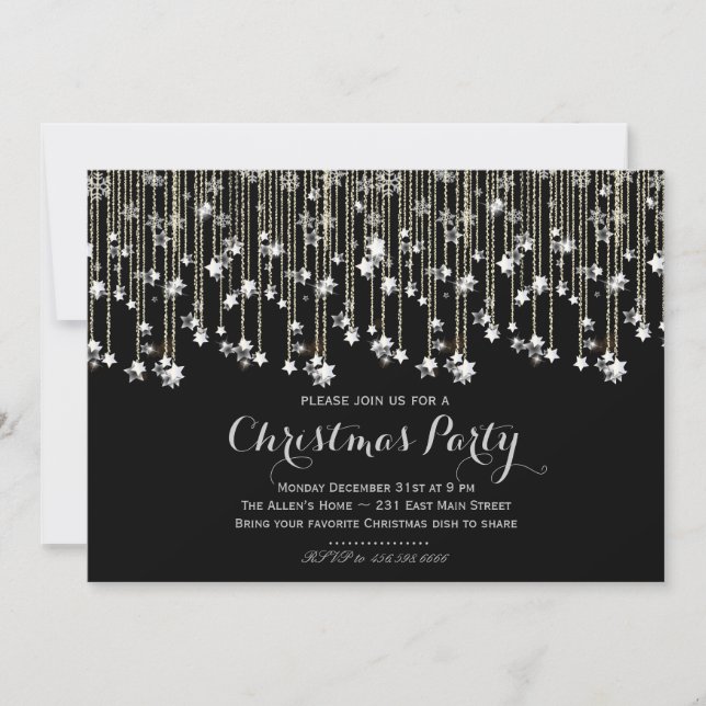 Invitación a la Navidad en Estrellas (Anverso)