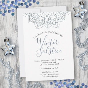 Invitación a la Nieve en el lago Mandala Yule, el