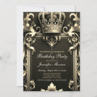 Invitación a la organización de la corona de la fi