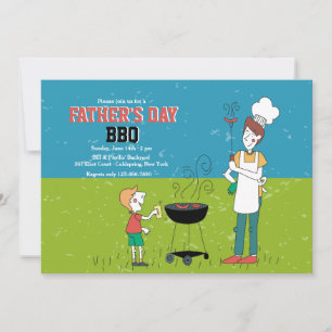 Invitación a la parrillada del Día del Padre