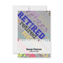 Invitación a la Parte de Jubilación de Personaliza