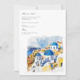 Invitación a la participación de acuarela mediterr